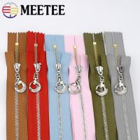 ▲♤✗ Meetee 10Pcs 3 Metal Zippers 15/18/20/25/30cm Close-end Zipper For Sewing Zip Repair Kit DIY Bags Purse Clothing Accessories