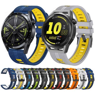 Easyfit สายสปอร์ตซิลิโคนสำหรับนาฬิกา HUAWEI GT Runner/GT 3 46MM/GT2 Pro สายนาฬิกาข้อมืออัจฉริยะสายนาฬิกาข้อมือ1:1ของแท้