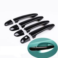 For Mazda 2 2008-2019 Mazda 3 2010-2019 Mazda 6 2007 - 2019 Gloss Black Chrome Car Door Handle Cover Trim Styling Accessories