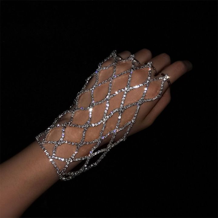 okdeals-ของขวัญ-bohomian-กลวงผู้หญิงพู่สร้อยข้อมือคริสตัล-rhinestone-เครื่องประดับข้อมือ