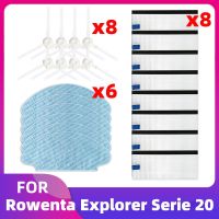 For Tefal Rowenta Explorer X-Plorer Serie 20 40 50 RR7687WH RG7687WH Vacuum Hepa Filter Side Brush Mop Cleaner Spare