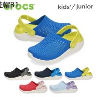 ✮Crocs LiteRide Clog Kids รองเท้าเด็ก ถูกกว่า Shop ✨สินค้าขายดี✨ พร้อมส่ง  ใส่ได้ทั้งเด็กชายและเด็กหญิง รองเท้าcrocsเด็ก♪