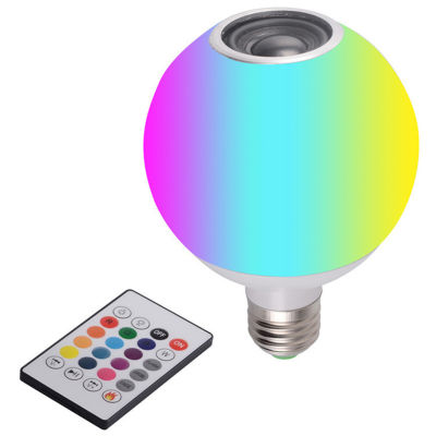 1Pcs LED 40W Smart Bulb Lamp RGB E27 Bluetooth-compatible Remote Control Alexa RGB Bulb Home Indoor Lighting Smart Light
