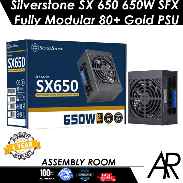 Silverstone SX 650 650W SFX Fully Modular 80+ Gold Power Supply