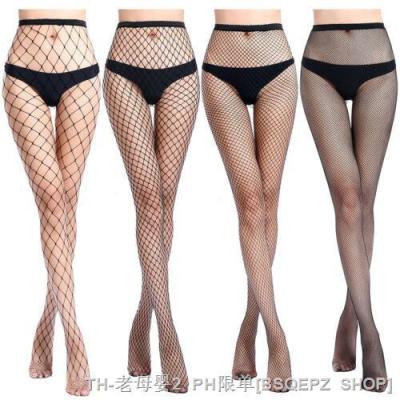 【CC】♟❇◐  Mesh Stocking Transparent Knee Fishnet Stockings Tights Foot Seam Pantyhose Size S M L