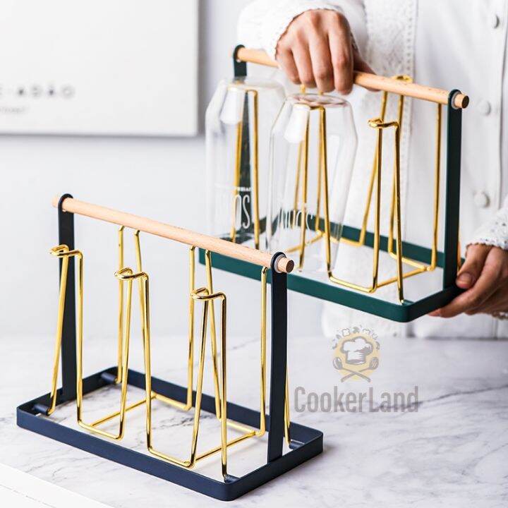 🔥Ready Stock🔥Nordic Style Cup Storage Rack Drying Rack Draining Rack