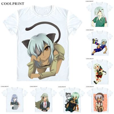 Coolprint Sakuma Jirou T เสื้อ Inazuma Eleven Ares ไม่มี Tenbin ญี่ปุ่นผู้ชายลำลอง TShirt Premium เสื้อยืดพิมพ์เสื้อแขนสั้น