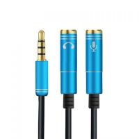 3.5mm Audio Splitter Cable Extension Male 2 Female Jack Mic Aux Phone Pc Mp3 - Audio  amp; Video Cables - Aliexpress