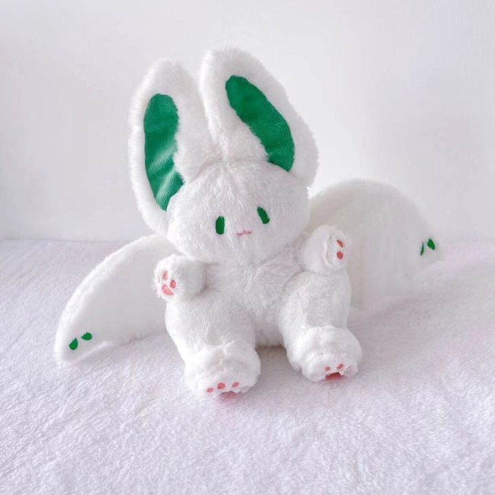 magical-spirit-kawaii-rabbit-plush-toy-white-bat-cute-animal-creative-funny-plush-stuff-pillow-soft-bunny-kid-girl-birthday-gift