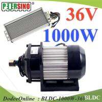 มอเตอร์ BLDC 1000W 36V Motor บลัสเลส ไร้แปลงถ่าน พร้อมกล่องรันมอเตอร์ รุ่น BLDC-1000W-36V