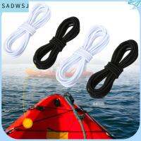 SADWSJ 1/4Pcs เรือสำเภากระดานโต้คลื่น เรือพาย สแตนเลส แหวน D Deck Rigging Sup PVC Patch เชือกบันจี้จัมยางยืด