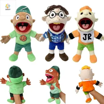 Jeffy Friends Hand Puppet Plushie Toy Soft And Funny Scientist