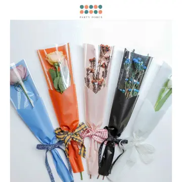 50pcs/lot Flower Wrapping Paper Bouquet Wrapping Bag Valentine's