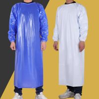 Apron Apron  Aquatic Wear-resistant  And Enlarged Anti Slaughter Waterproof Overalls  And For Lengthened Wearing Proof Oil Aprons