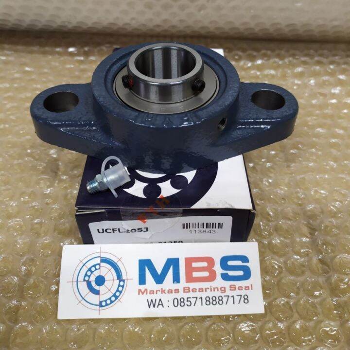 BEARING PILLOW BLOCK UCFL 205 AS 25 MM MERK FYH ASLI UCFL205 25 MILI