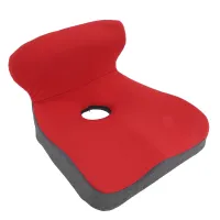 Memory Foam Seat Back Cushion Orthopedic Coccyx Spine Mat Hemorrhoid Treat Pad Slow Rebound Pressure Cushions