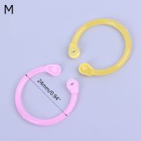 *❤❤Creative Multifunction Circle Leaf Book Binder Hoop Ring