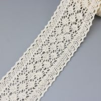 [HOT!] (5 meters/lot) 50mm Silk Net Lace Fabric Ribbons Trim DIY Sewing Handmade Craft Materials