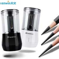 Tenwin Stationery Automatic Professional Eelectric Pencil Sharpener USB Tenwin Heavy Duty Art Sketch Operated School Office