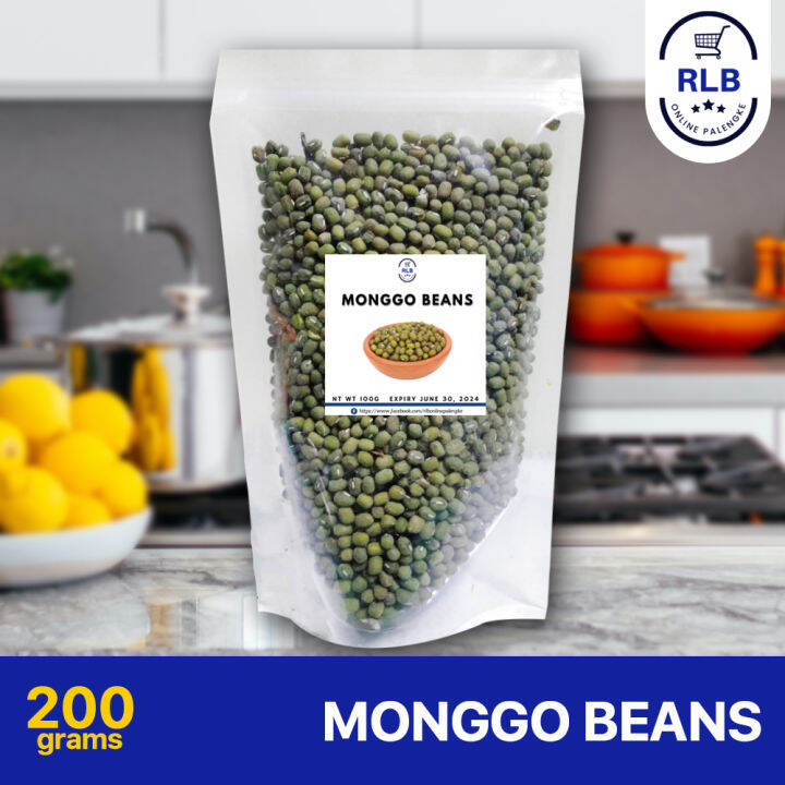 200 grams Green Monggo Beans Green Mung Beans with Antioxidants and
