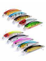 MinnowตกปลาLure 67Mm 5G 3DตาCrankbait Wobblerพลาสติกประดิษฐ์Hardเหยื่อตกปลา-Cailine