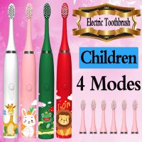 HOKDS Electric Toothbrush for Children Adults Ultrasonic Sonic Replacement Tooth Brushes Oral Care Dental Whitening Clean