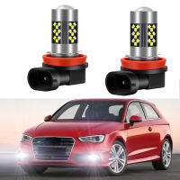 2Pcs ไฟ LED หมอกหลอดไฟสำหรับ Audi A3 8V 8V7 8VE 8VA 8VF 8V1 8VK 8VS 8VM ด้านหน้าหมอกหลอดไฟ Canbus