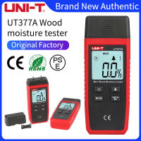 UNI-T UT377A ไม้ความชื้นเครื่องวัดความชื้นสัมพัทธ์ความชื้นดิจิตอล Tester สำหรับไม้ข้อมูล4ไม้ประเภท (28 Tree ชนิดอ้างอิง) LCD Backlight