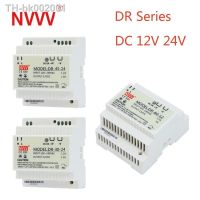 ♝ஐ NVVV DR Series Din Rail Switching Power Supply 12V 24V Power Supply 48V 30-480W 110/220v AC To DC Voltage Stabilizer Transformer