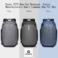 กระเป๋าเดินทาง40ลิตร กระเป๋าเป้สะพายหลัง กระเป๋านักเรียน Ozuko 9273 Usb Backpack School Luggage Bag มีช่องเสียบUSB