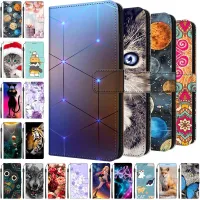 Wallet Magnetic Case For Oneplus Nord CE 2 Lite 5G Cases for Oneplus 10R / Ace Cover N20 5G Leather Flip Stand Book Cat CE2 Lite Phone Cases