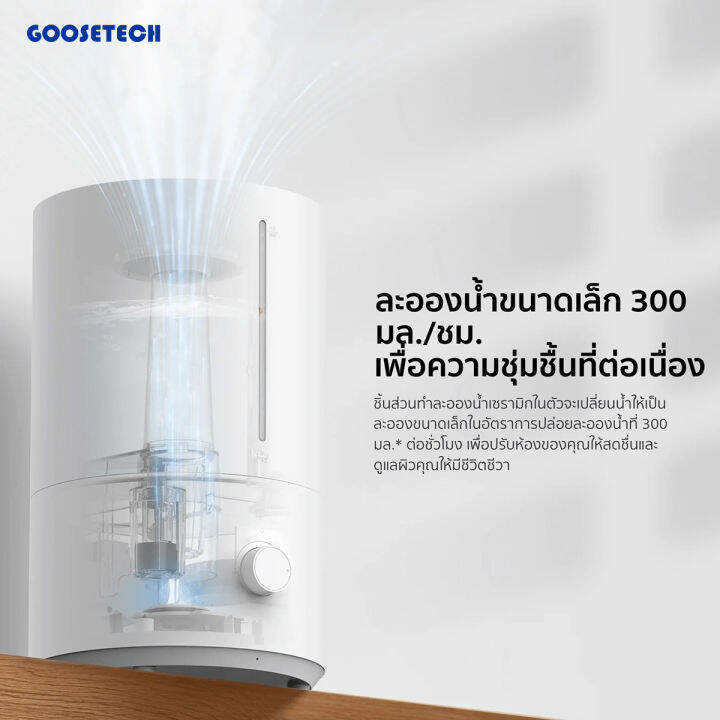 xiaomi-humidifier-2-lite-eu-เครื่องเพิ่มความชื้น-เครื่องพ่น-aroma-เครื่องพ่นไอน้ำ-เครื่องพ่นอโมา-ความจุ-4-ลิตร-ประกันศูนย์ไทย-1-ปี