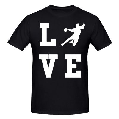 New Handball Lover T Shirt Tee Men Short Sleeve O Neck Cotton Funny Handball Heartbeat Sports T shirt Girls Man Clothing Tops XS-6XL