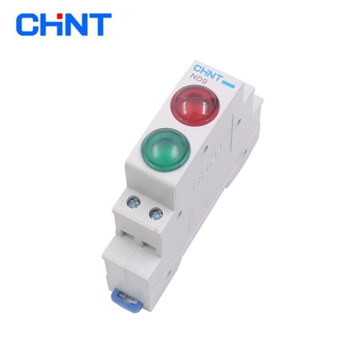 1pc-chint-nd9-pilot-lights-led-red-green-ac-dc-24v-220v-modular-din-rail-lamp-indicator-light