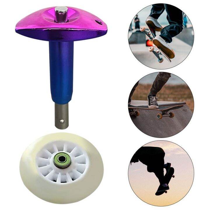NUNU Sliding Plate Portable Longboard Skateboard Bearing Puller Roller Remover Disassemble Tool