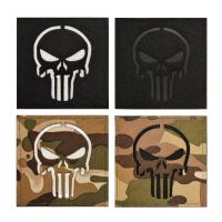 【cw】 2022 New Punisher Ir Reflective Tactical Morale Badge And Patches Fans Armbands 【hot】