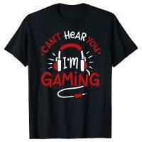 เสื้อยืดนักเล่นเกม Lucu I M Gaming Tidak Dapat Mendengar