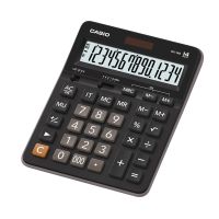 Casio Calculator เครื่องคิดเลข รุ่น GX-14B สีดำ บริการเก็บเงินปลายทาง