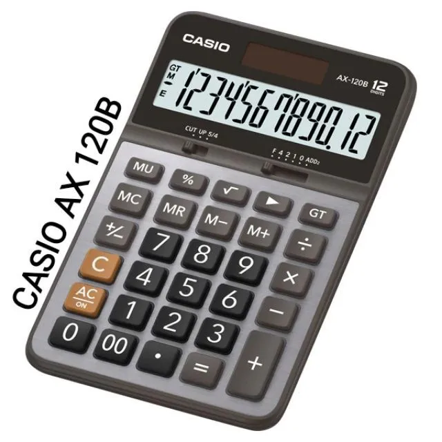 AUTHENTIC Casio AX-120B Calculator (12 Digits) | Lazada PH