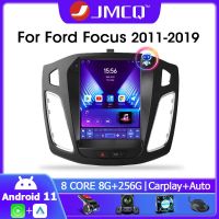 JMCQ 9.7 11.0แอนดรอยด์วิทยุติดรถยนต์สำหรับ Ford Focus 3 Mk 3 2011-2019 2 Din ระบบนำทาง GPS เครื่องเล่นภาพเคลื่อนไหวหลายชนิด4G Carplay