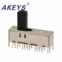 【cw】 10PCS SS-63D05 6P3T-G8 Six pole throw 3 position slide switch pin DIP type with 4 fixed handle heights 1