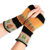 Thickened Gloves Coloured Christmas Knitted Womens Mens Fashion