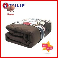 ผ้านวม TULIP หมาจ๋า 60X80 นิ้ว 60207-DLC042COMFORTER TULIP DOG PLEASE 60X80IN 60207-DLC042 **คุณภาพดี**