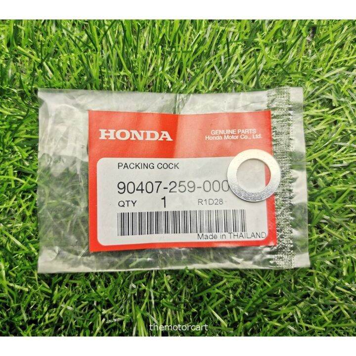 Honda Drain Plug Washer for XRM 110,125,RS125,Wave100 (P/N 90407259000) Lazada PH