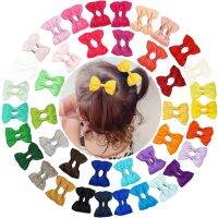 202180PCS Baby Girls Hair Bows 2.5Inch Grosgrain Ribbon Bows Alligator Hair Clips Barrettes Pigtail Bows Hair Accessories for Kids