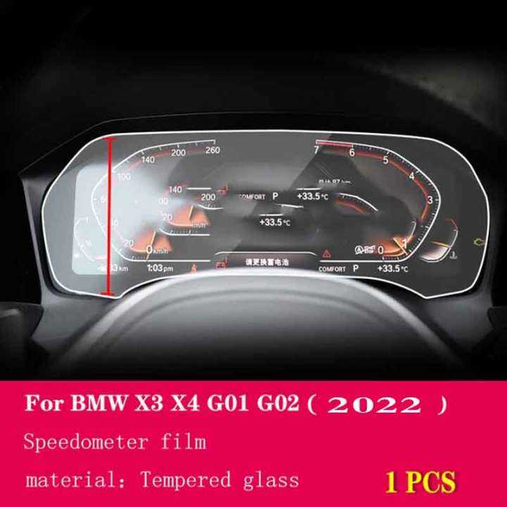 สำหรับ-bmw-g01-g02-x3-x4-2022แผงควบคุมรถกระจกฟิล์มป้องกันป้องกันรอยขีดข่วนฟิล์มอุปกรณ์เสริมอานิสงส์