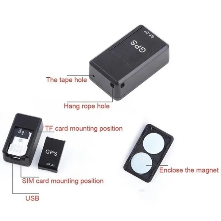 【ready stock】GPS Tracker Real time tracking locator device Magnetic GPS tracking device for car Anti-theft Range alarm Electronic fence SOS Precise positioning Small size mini Children / old people /