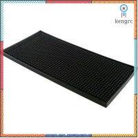 Bar Mat สีดำ เสื่องกันลื่น บาร์แมท เสื่อบริการ วางแก้วเครื่องดื่ม 15 x 30 cm. By สุวภัทร SWP Shop Sาคาต่อชิ้น (เฉพาะตัวที่ระบุว่าจัดเซทถึงขายเป็นชุด)