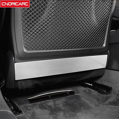 Stainless Steel Seat Anti-kicking Panel Decoration Cover Trim For Audi A6 C8 2019 2020 Car Styling Interior Accessories