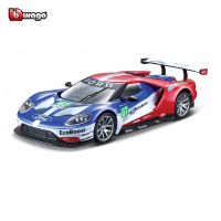 Bburago 1:32 Scale 2017 Ford GT 67 66 Alloy Luxury Vehicle Diecast Cars Model Toy Collection Gift